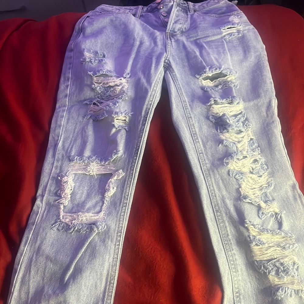 VANILLA STAR light wash 90s boyfriend jeans, size 3